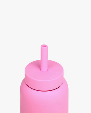 Bink Mini Lounge Straw + Cap - Bubblegum