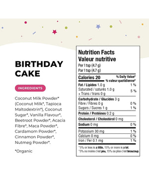 Birthday Cake Superfood Latte Blend