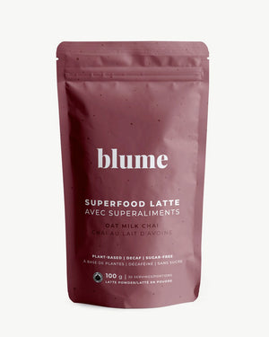 Blume Organic Oat Milk Chai Superfood Latte Blend