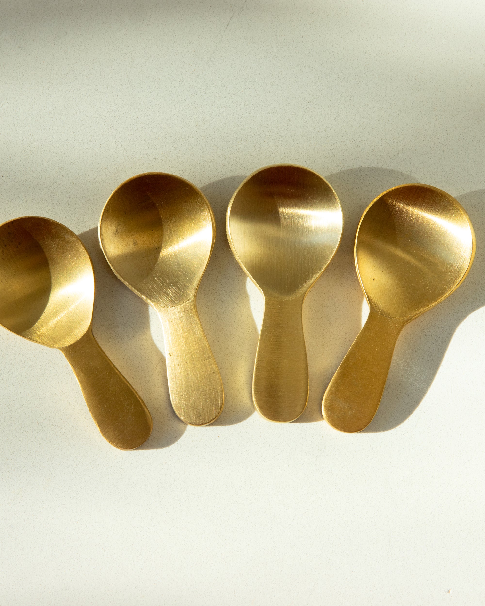 Limited Edition Brass Scoops (Single or Set of 4)