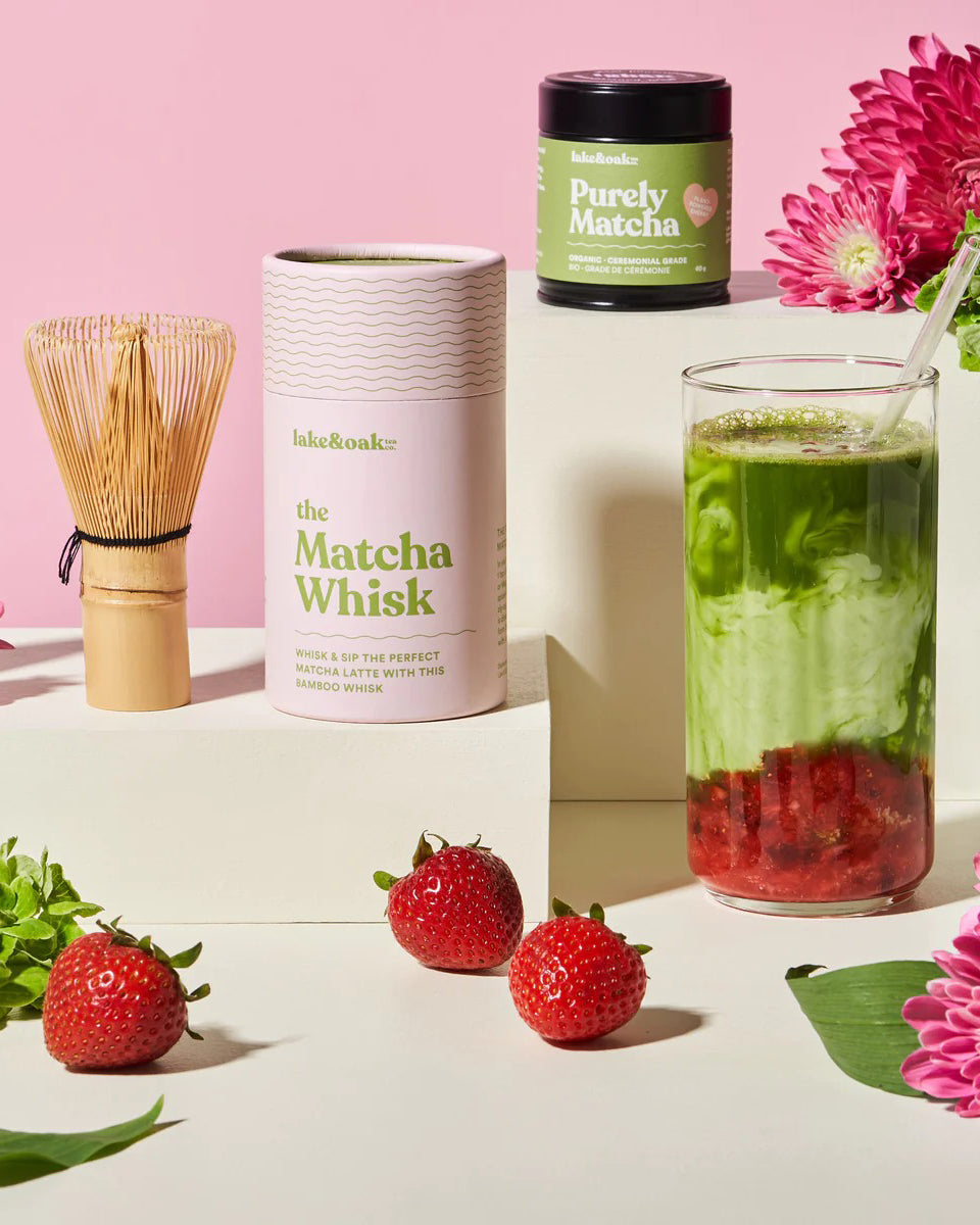 Lake & Oak Bamboo Matcha Whisk