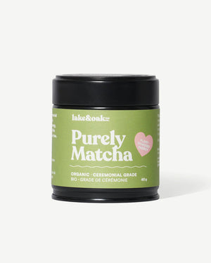 Lake & Oak Organic Purely Matcha Tin