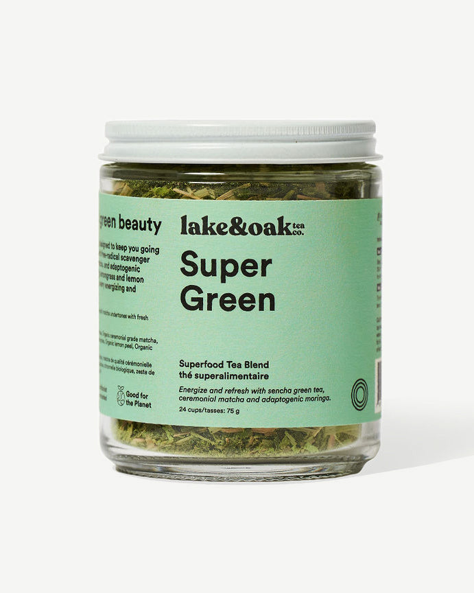 Lake & Oak Organic Super Green Tea