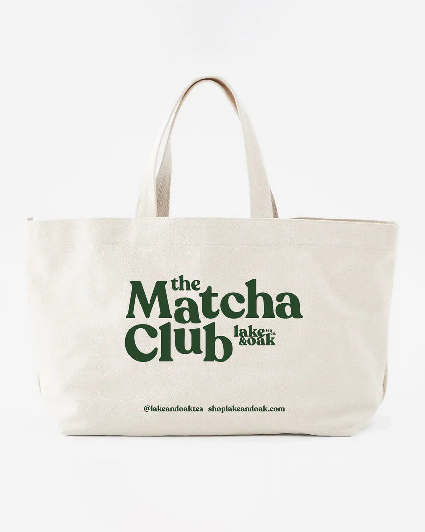 Lake & Oak The Matcha Club Tote