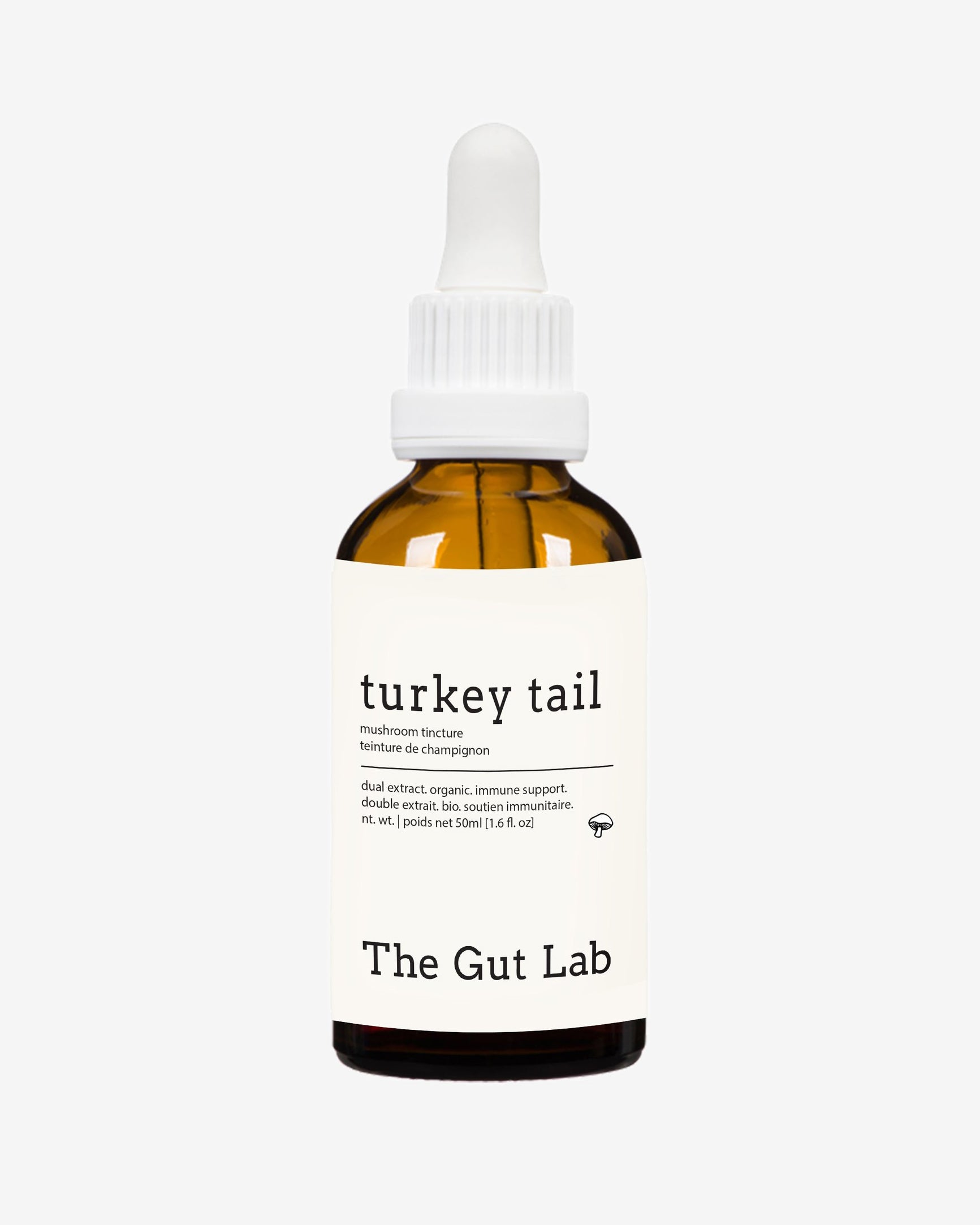 The Gut Lab Organic Turkey Tail Tincture